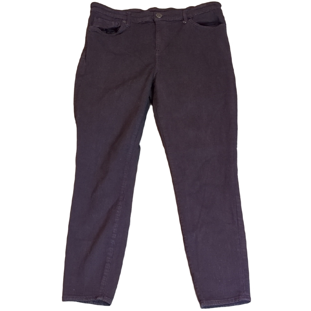 Kut From The Kloth Plum High Rise Ankle Skinny Jeans Size 14
